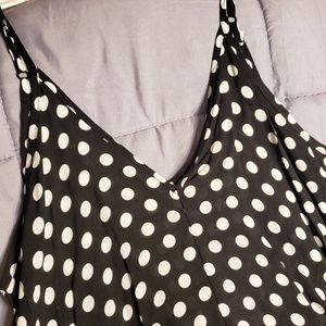 Polka Dot Full Length dress